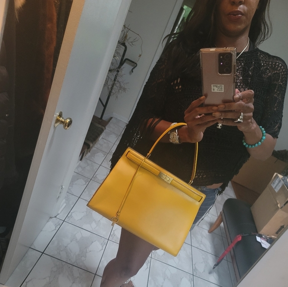 Gone Baby Gone...Tory Burch Lee Radziwill Satchel Large - Picture 1 of 12